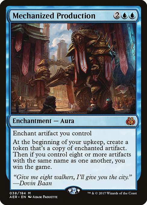 AER: Mechanized Production