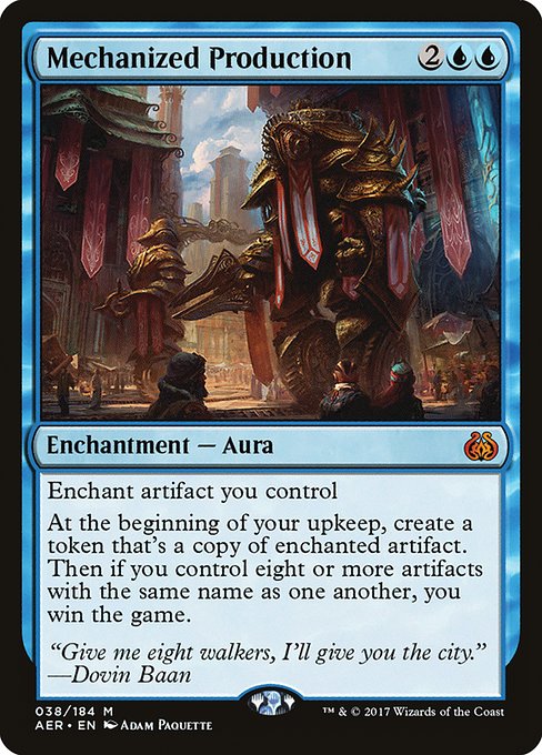 AER: Mechanized Production (Foil)