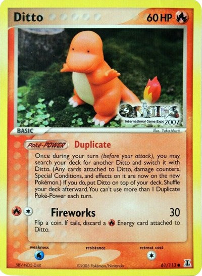 PR: Ditto - 61/113 (Origins International Game Expo 2007)