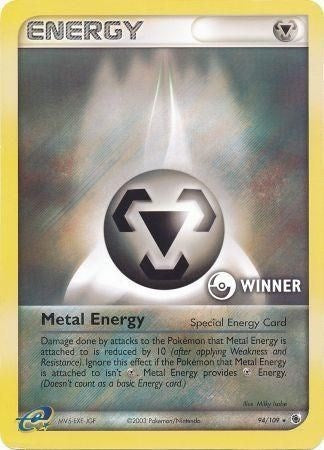 PR: Metal Energy (Special) - 94/109 [Winner] (Holofoil)