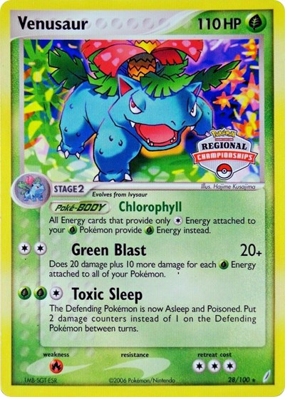PR: Venusaur - 28/100 (Regional Championships)