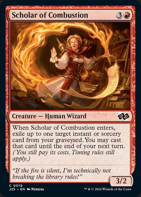 J25: Scholar of Combustion