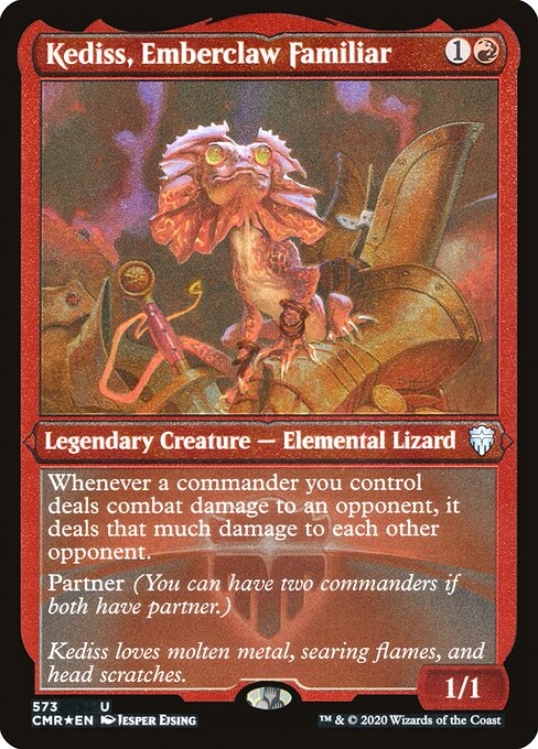 CMR: Kediss, Emberclaw Familiar (Foil Etched)