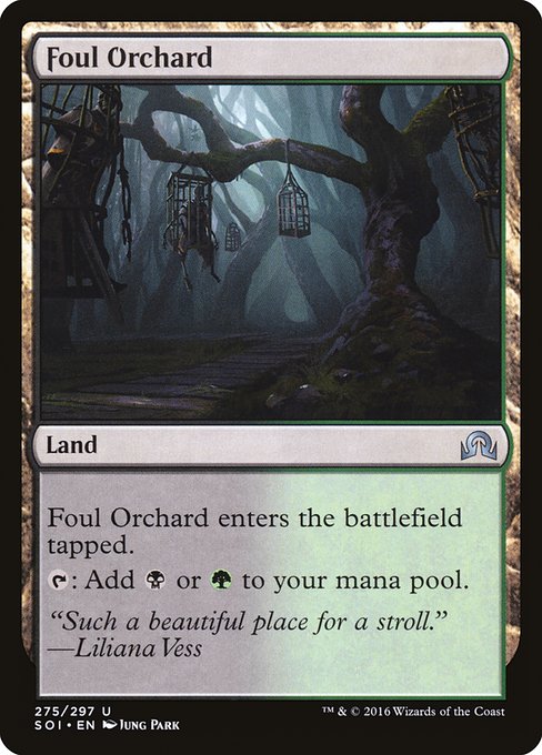 SOI: Foul Orchard (Foil)