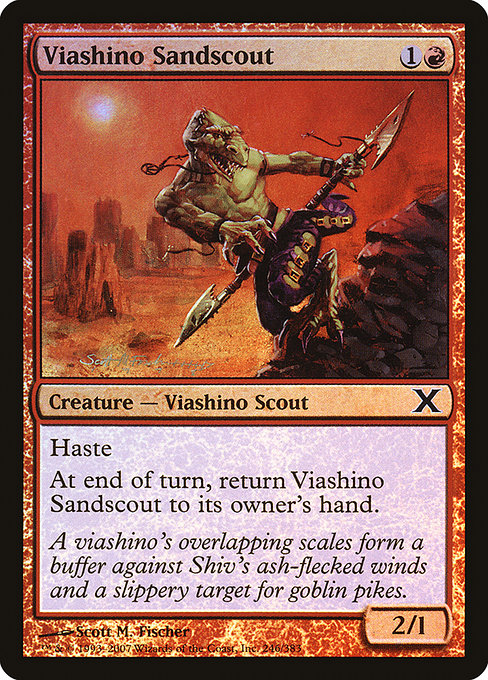 10E: Viashino Sandscout (Foil)