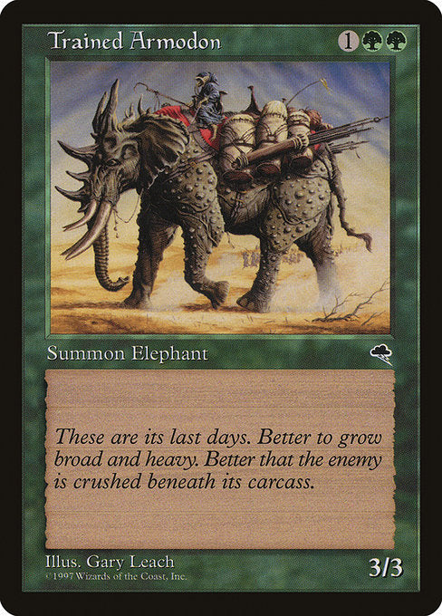 TMP: Trained Armodon