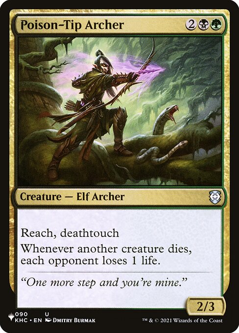 PLST: Poison-Tip Archer