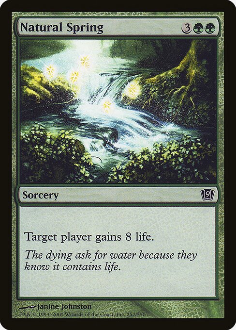 9ED: Natural Spring (Foil)