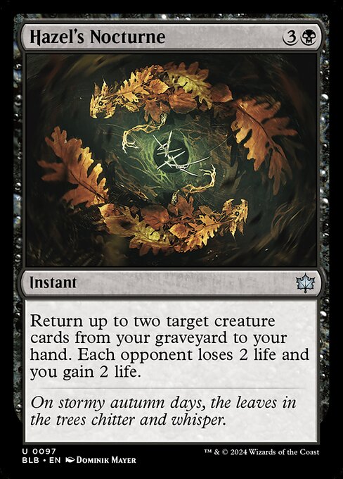 BLB: Hazel's Nocturne (Foil)