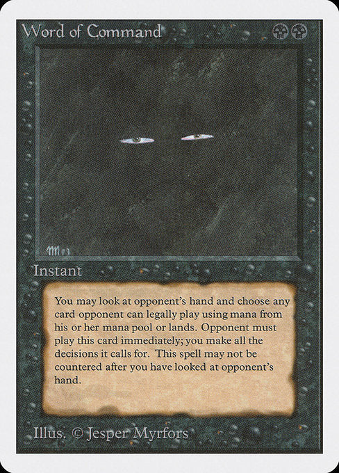 2ED: Word of Command