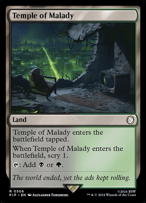 PIP: Temple of Malady (Foil)