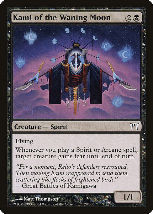 CHK: Kami of the Waning Moon (Foil)