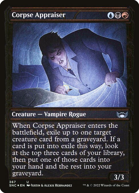 SNC: Corpse Appraiser (Gilded Foil)