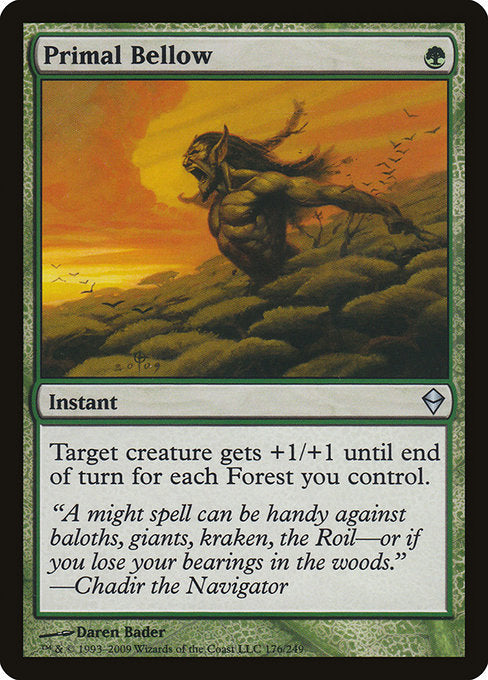 ZEN: Primal Bellow (Foil)