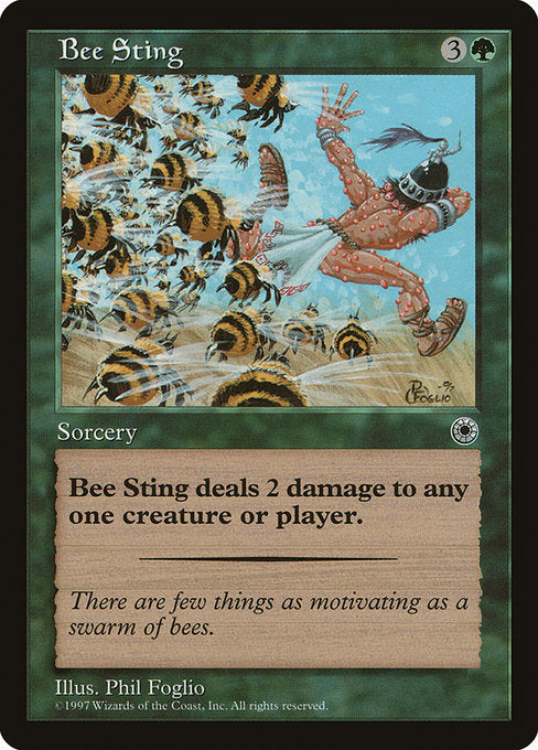 POR: Bee Sting