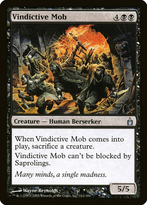 RAV: Vindictive Mob (Foil)