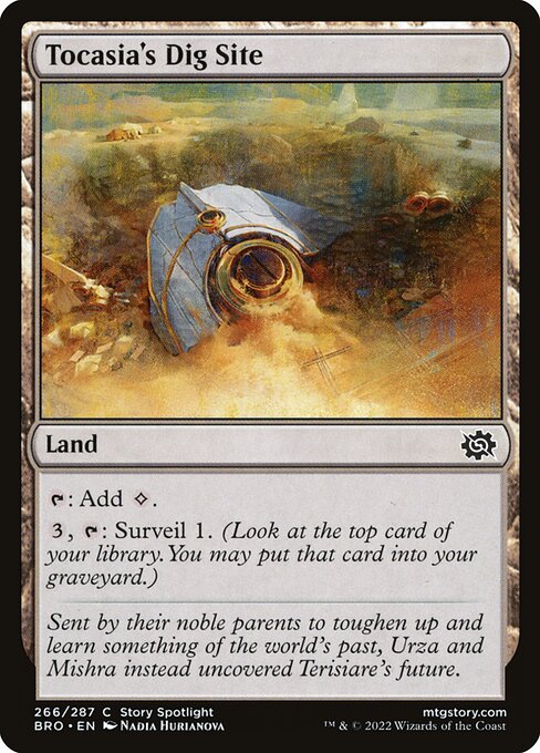 BRO: Tocasia's Dig Site (Foil)