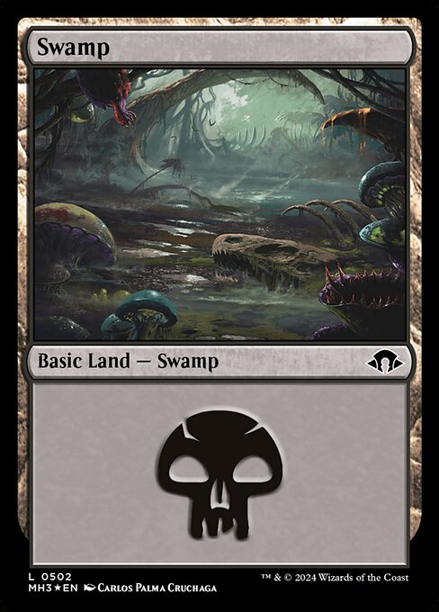 MH3: Swamp (0502) (Ripple Foil)