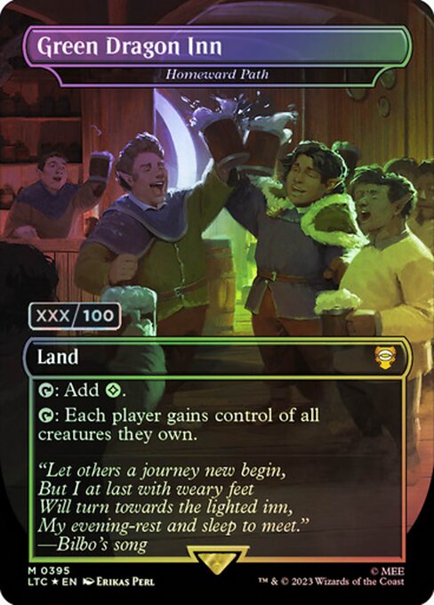 LTC: Green Dragon Inn - Homeward Path (Serial Numbered) (Foil)