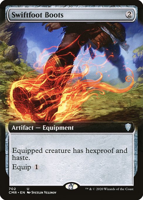 CMR: Swiftfoot Boots (Extended Art) (Foil)