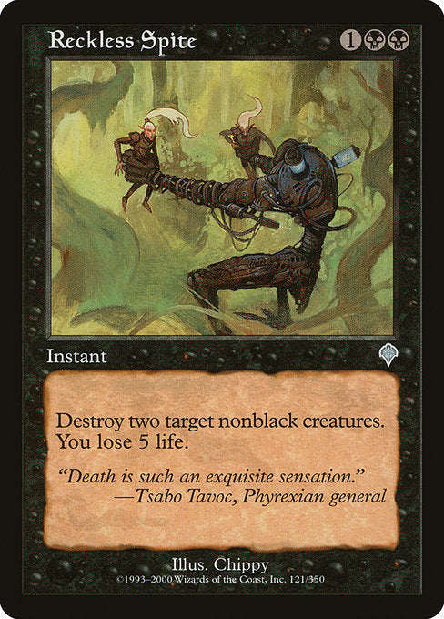 INV: Reckless Spite