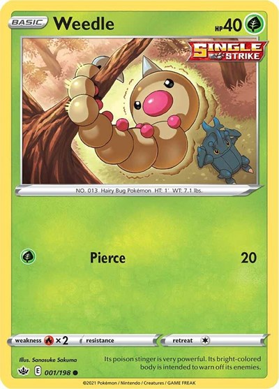 SWSH06: Weedle