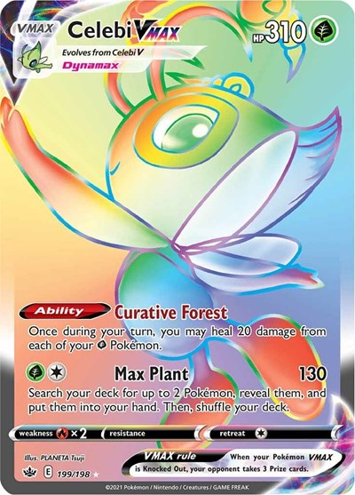 SWSH06: Celebi VMAX (Secret) (Holofoil)