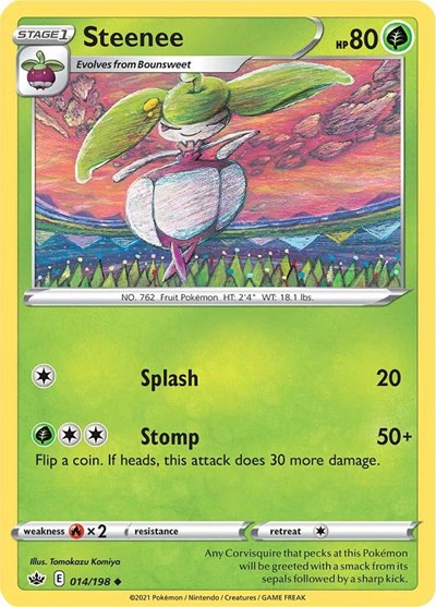 SWSH06: Steenee (Reverse Holofoil)
