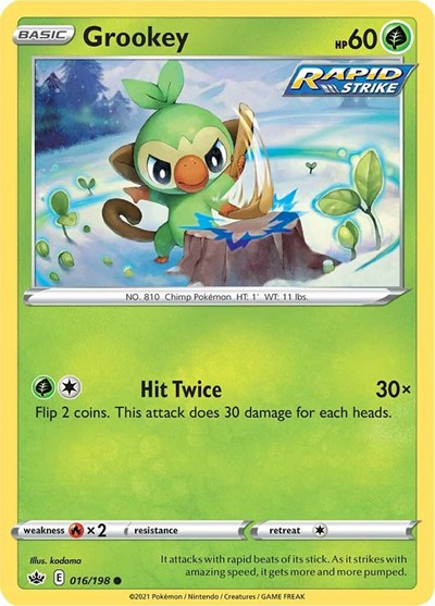 SWSH06: Grookey (Reverse Holofoil)