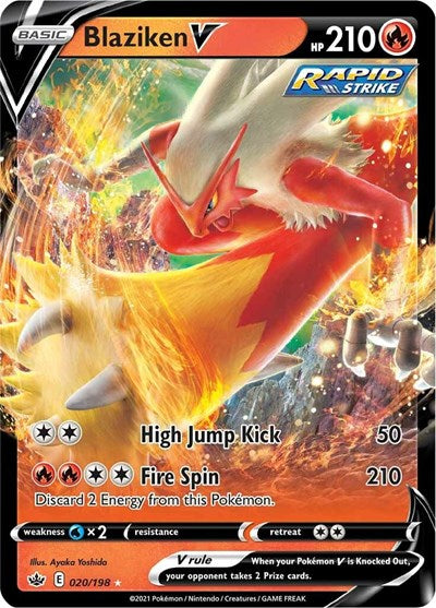 SWSH06: Blaziken V (Holofoil)
