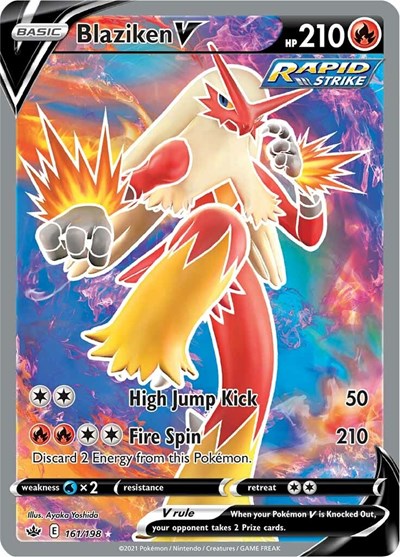 SWSH06: Blaziken V (Full Art) (Holofoil)