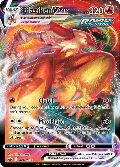 SWSH06: Blaziken VMAX (Holofoil)
