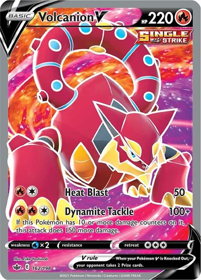 SWSH06: Volcanion V (Full Art) (Holofoil)
