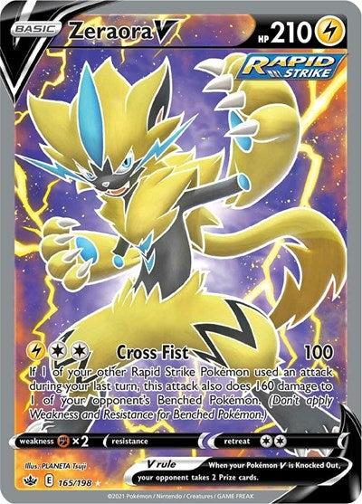 SWSH06: Zeraora V (Full Art) (Holofoil)