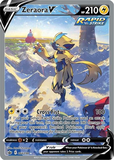 SWSH06: Zeraora V (Alternate Full Art) (Holofoil)