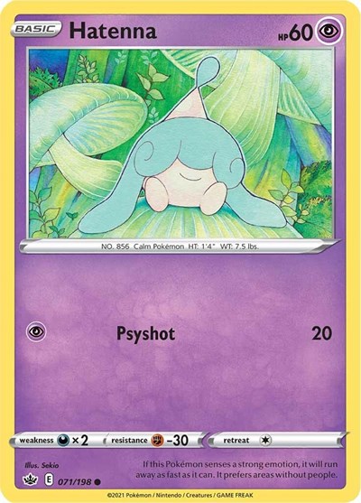 SWSH06: Hatenna (Reverse Holofoil)