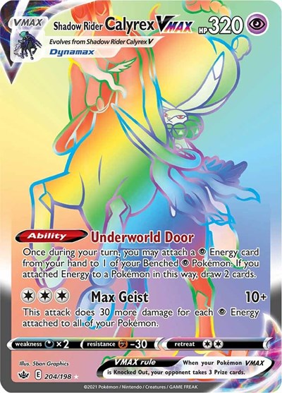SWSH06: Shadow Rider Calyrex VMAX (Secret) (Holofoil)