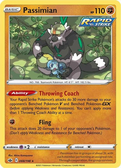 SWSH06: Passimian (Reverse Holofoil)