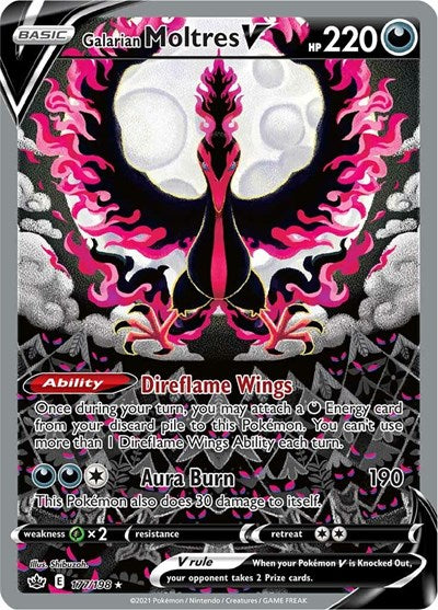 SWSH06: Galarian Moltres V (Alternate Full Art) (Holofoil)