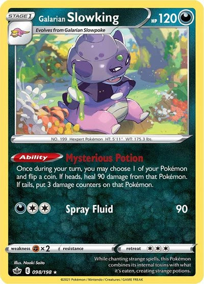 SWSH06: Galarian Slowking (Holofoil)