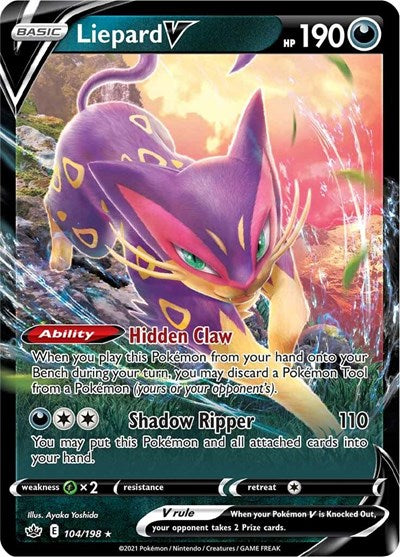 SWSH06: Liepard V (Holofoil)