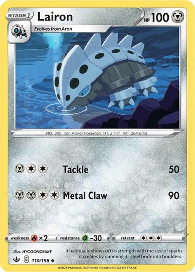 SWSH06: Lairon (Reverse Holofoil)