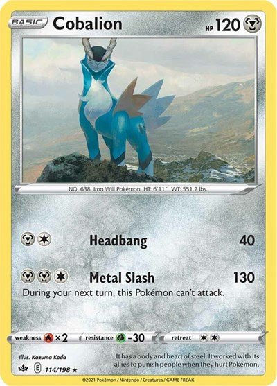 SWSH06: Cobalion (Holofoil)