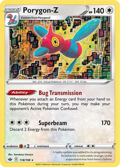 SWSH06: Porygon-Z (Reverse Holofoil)