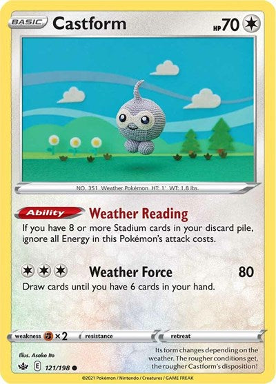 SWSH06: Castform