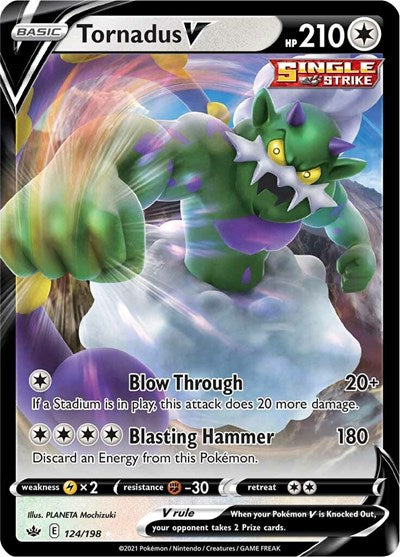 SWSH06: Tornadus V (Holofoil)