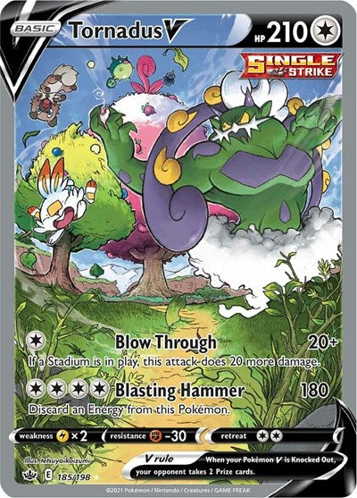 SWSH06: Tornadus V (Alternate Full Art) (Holofoil)