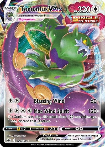 SWSH06: Tornadus VMAX (Holofoil)