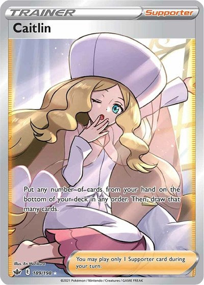 SWSH06: Caitlin (Full Art) (Holofoil)