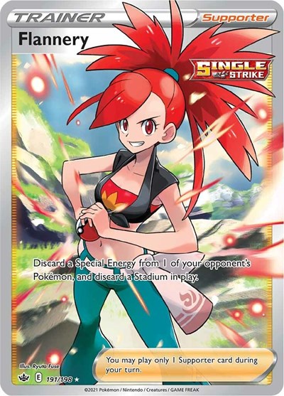 SWSH06: Flannery (Full Art) (Holofoil)